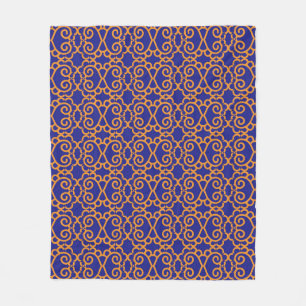 Abstracte geometrische ondergrond van het patroon fleece deken