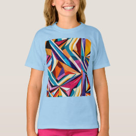 Abstracte geometrische oppervlakte kunst 1223-KId'