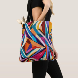 Abstracte geometrische oppervlakteillustratie 1223 tote bag