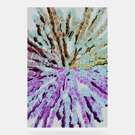Abstracte Geometrische Patroon Poster (Voorkant)