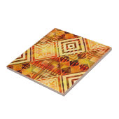 Abstracte Geometrische Patroonontwerpkeramische Te Tegeltje (Zijkant)