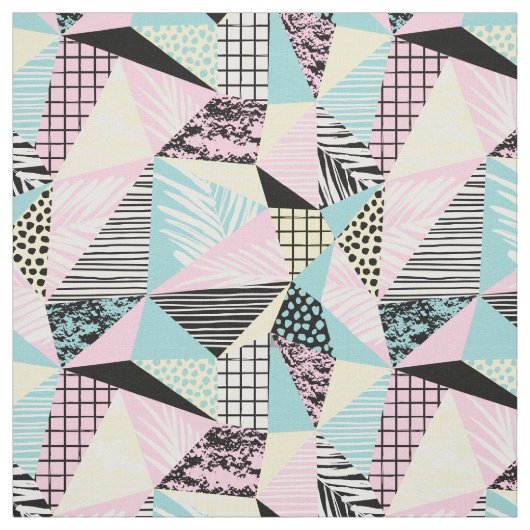 Abstracte geometrische patroonstructuur stof (Swatch)