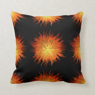 abstracte geometrische poligonale textuur kussen