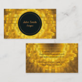 abstracte geometrische poligonale textuur visitekaartje (Voorkant / Achterkant)