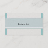 Abstracte geometrische promotie voor Pastel Sky Bl Visitekaartje (Achterkant)