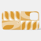 Abstracte geometrische retro naadloos patroon Case-Mate iPhone case (Achterkant (horizontaal))