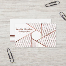 Abstracte Geometrische Roos Gold Foil fotograaf