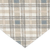 Abstracte geometrische tafelloper in natuurlijke t (Hoek)