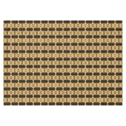 Abstracte geometrische textuurtafellade tafelkleed (Voorkant (Horizontaal))