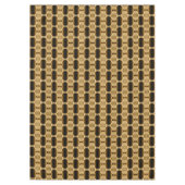 Abstracte geometrische textuurtafellade tafelkleed (Voorkant)