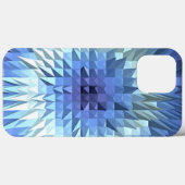 abstracte geometrische veelhoekige textuur Case-Mate iPhone case (Achterkant (horizontaal))