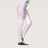 Abstracte geometrische ventilator. leggings (Rechts)