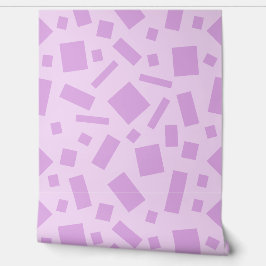 Abstracte geometrische vierkanten en rechthoeken r behang