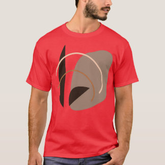 Abstracte geometrische vorm 1 t-shirt