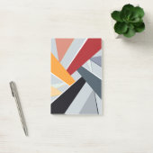 Abstracte geometrische vorm 2 post-it® notes (Kantoor)