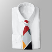 Abstracte geometrische vorm 2 stropdas (Gebonden)