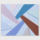 Abstracte geometrische vorm 3 cadeaupapier (Vlak)