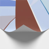 Abstracte geometrische vorm 3 cadeaupapier (Hoek)