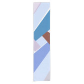 Abstracte geometrische vorm 3 korte tafelloper (Voorkant)