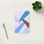 Abstracte geometrische vorm 3 post-it® notes (Kantoor)