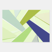 Abstracte geometrische vorm 4 inpakpapier vel (Voorkant 3)