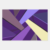 Abstracte geometrische vorm 5 inpakpapier vel (Voorkant 3)