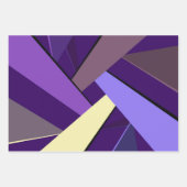 Abstracte geometrische vorm 5 inpakpapier vel (Voorkant)