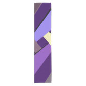 Abstracte geometrische vorm 5 korte tafelloper (Voorkant)