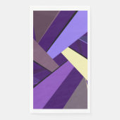 Abstracte geometrische vorm 5 servet (Voorkant)