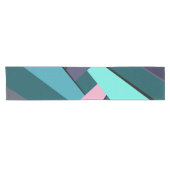Abstracte geometrische vorm 6 korte tafelloper (Horizontaal)