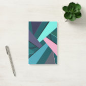 Abstracte geometrische vorm 6 post-it® notes (Kantoor)