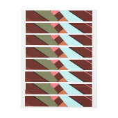 Abstracte geometrische vorm 7 (Vel)