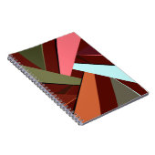 Abstracte geometrische vorm 7 notitieboek (Rechterzijde)