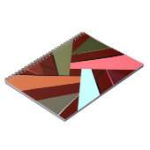 Abstracte geometrische vorm 7 notitieboek (Linkerzijde)