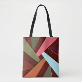 Abstracte geometrische vorm 7 tote bag (Voorkant)