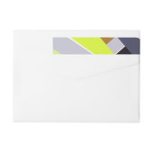 Abstracte geometrische vorm 8 (Achterkant)