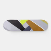 Abstracte geometrische vorm 8 persoonlijk skateboard (Horizontaal)