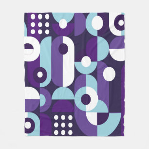 Abstracte geometrische vorm abstract, kunst, kunst fleece deken