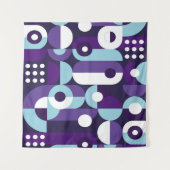 Abstracte geometrische vorm abstract, kunst, kunst wandkleed (Voorkant (horizontaal))