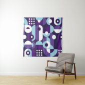 Abstracte geometrische vorm abstract, kunst, kunst wandkleed (In situ)