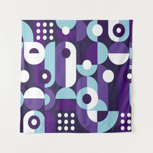 Abstracte geometrische vorm abstract, kunst, kunst wandkleed (Voorkant)