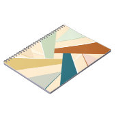 Abstracte geometrische vorm notitieboek (Linkerzijde)