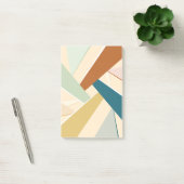 Abstracte geometrische vorm post-it® notes (Kantoor)