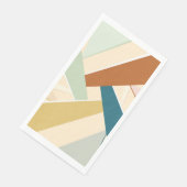 Abstracte geometrische vorm servet (Hoek)