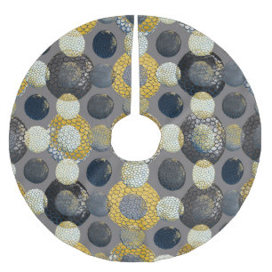 Abstracte geometrische vormen: kleurrijke Waterver Kerstboom Rok