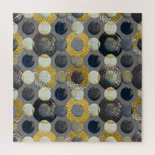 Abstracte geometrische vormen: kleurrijke Waterver Legpuzzel