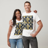 Abstracte geometrische vormen: kleurrijke Waterver T-shirt (Unisex)