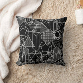 Abstracte geometrische vormen kussen (Deken)