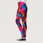 abstracte geometrische vormen leggings (Links)