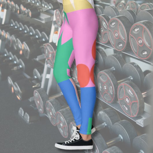 Abstracte Geometrische Vormen Leggings